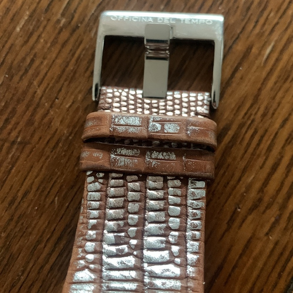 Officina Del Tempo Ladies Watch Triangle Crystal - Picture 5 of 8